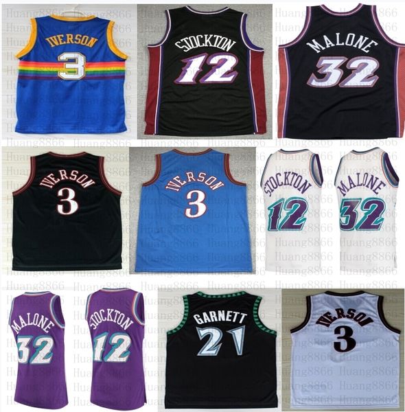 stitched all retro basketball jersey allen iverson kevin garnett john stockton karl reggie malone miller shorts, Black;red
stitched all retro basketball jersey allen iverson kevin garnett john stockton karl reggie malone miller shorts, Black;red