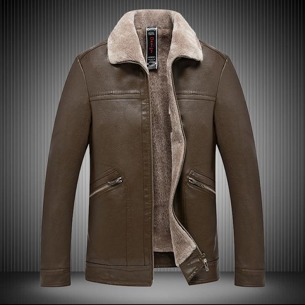 men's fur & faux winter us bomber 2021 jacket warm thickening fleece men motorcycle leather coat good quality brown black 1816
men's fur & faux winter us bomber 2021 jacket warm thickening fleece men motorcycle leather coat good quality brown black 1816