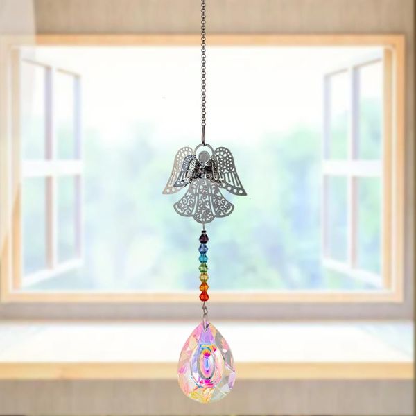 decorative objects & figurines charmful hanging crystal light prism pearl ornament with chain wind chimes gift decoration for windows yard p
decorative objects & figurines charmful hanging crystal light prism pearl ornament with chain wind chimes gift decoration for windows yard p