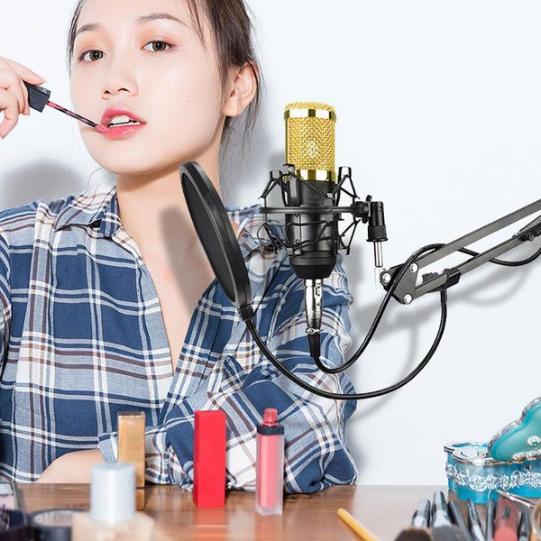 condenser microphone professional voice recording microphone for phone pc mic kit karaoke sound card
condenser microphone professional voice recording microphone for phone pc mic kit karaoke sound card