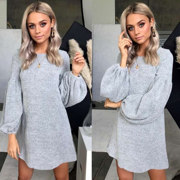temperament and winter new knitted sweater dress women's wear autumn hot, Black;gray
temperament and winter new knitted sweater dress women's wear autumn hot, Black;gray
