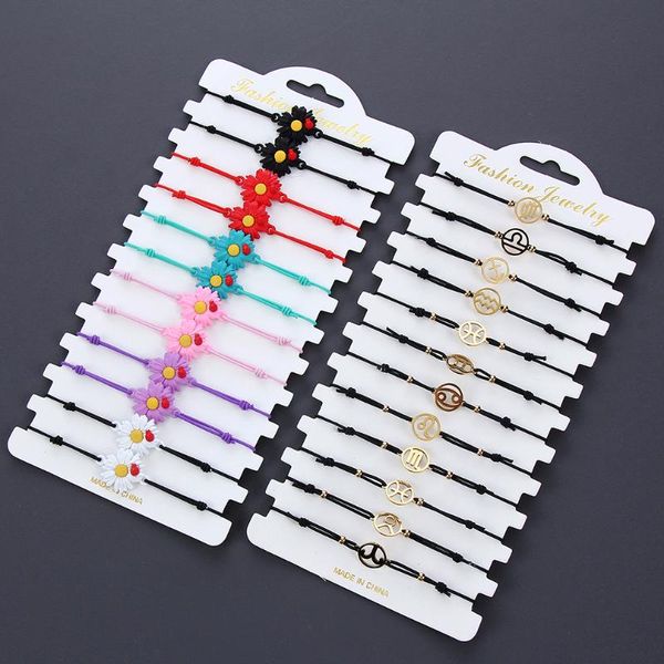 charm bracelets 12pcs/lot acrylic bracelet summer daisy sunflower charms designer wholesale anklet for kid girl, Golden;silver
charm bracelets 12pcs/lot acrylic bracelet summer daisy sunflower charms designer wholesale anklet for kid girl, Golden;silver