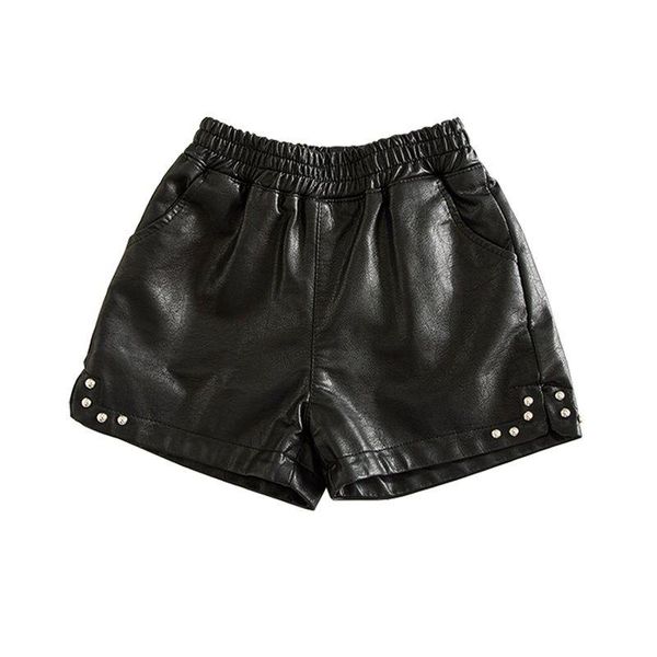 2021 spring autumn girls pu leather shorts baby kids children fashion wear elastic waist shorts teen girls clothing bottom d555, Black
2021 spring autumn girls pu leather shorts baby kids children fashion wear elastic waist shorts teen girls clothing bottom d555, Black