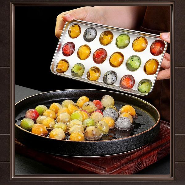 baking moulds 304 molds ice tray 18 grid 3d round home bar party use ball cube makers kitchen diy cream
baking moulds 304 molds ice tray 18 grid 3d round home bar party use ball cube makers kitchen diy cream
