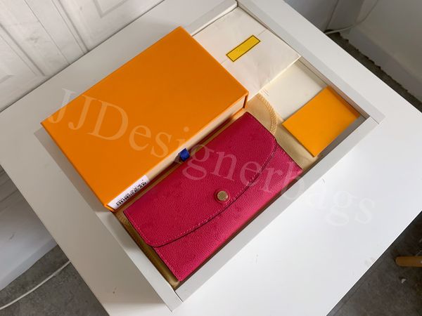 wholesale 6 colors famous brand wallets fashion single zipper designer men women leather wallet lady ladies long purse with orange box, Red;black
wholesale 6 colors famous brand wallets fashion single zipper designer men women leather wallet lady ladies long purse with orange box, Red;black