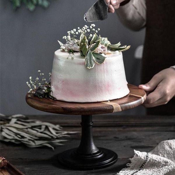 solid wood tray high base dessert cake stand celebration decoration party wedding cake decorating supplies diy tool
solid wood tray high base dessert cake stand celebration decoration party wedding cake decorating supplies diy tool