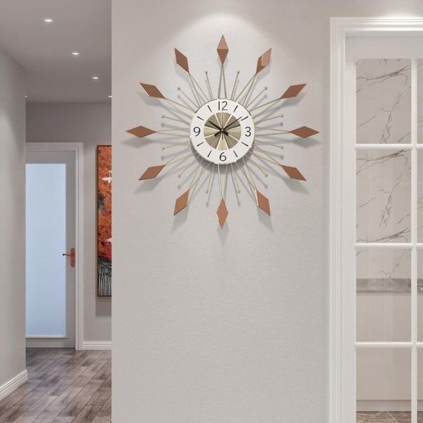 wall clocks nordic creative large clock metal simple luxury novelty watch modern living room zegar scienny home decor oo50cw
wall clocks nordic creative large clock metal simple luxury novelty watch modern living room zegar scienny home decor oo50cw