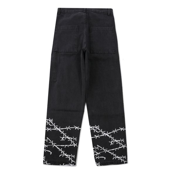 new hip 2021 hop rivet printed denim black harajuku straight baggy pants wide leg jeans oversized loose joggers man trousers 1c74, Blue
new hip 2021 hop rivet printed denim black harajuku straight baggy pants wide leg jeans oversized loose joggers man trousers 1c74, Blue