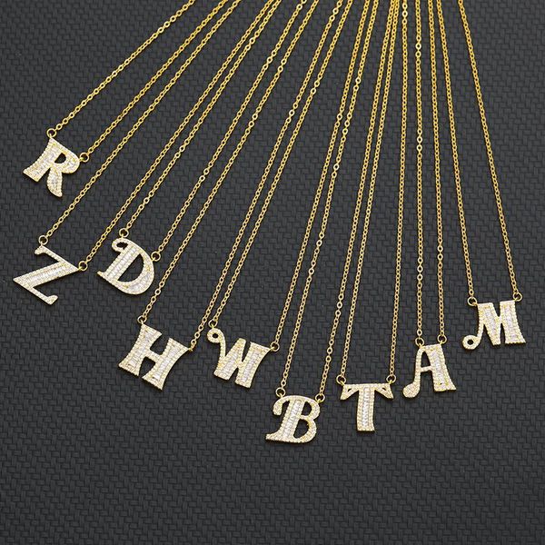 chokers rhinestone initial letter necklaces for women cz zircon alphabet pendant necklace collares chain female jewelry christmas gifts, Golden;silver
chokers rhinestone initial letter necklaces for women cz zircon alphabet pendant necklace collares chain female jewelry christmas gifts, Golden;silver