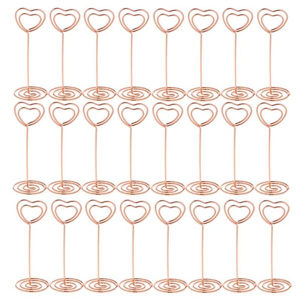 party decoration 24pcs heart shape po holder stands table number holders paper menu clips for wedding banquet (rose gold)
party decoration 24pcs heart shape po holder stands table number holders paper menu clips for wedding banquet (rose gold)
