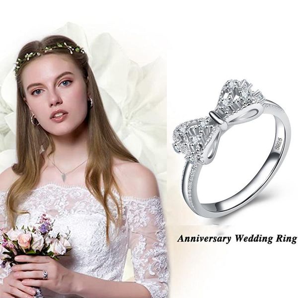 wedding rings bow knot cubic zirconia anniversary ring for women silver color jewelry girl party gift drop, Slivery;golden
wedding rings bow knot cubic zirconia anniversary ring for women silver color jewelry girl party gift drop, Slivery;golden