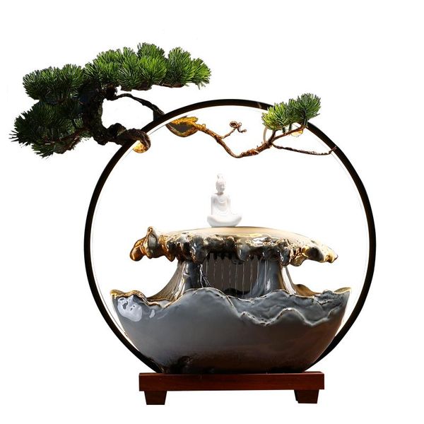 decorative objects & figurines living room feng shui lucky flowing water fountain decoration deskcycle atomization humidification gift h
decorative objects & figurines living room feng shui lucky flowing water fountain decoration deskcycle atomization humidification gift h