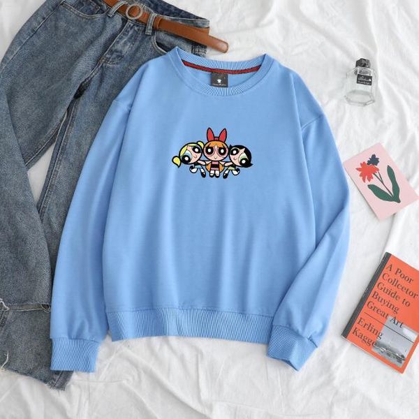 women's hoodies & sweatshirts kawaii fashion women buttercup girls sweatshirt bliss harajuku pullover cotton anime streetwear, Black
women's hoodies & sweatshirts kawaii fashion women buttercup girls sweatshirt bliss harajuku pullover cotton anime streetwear, Black