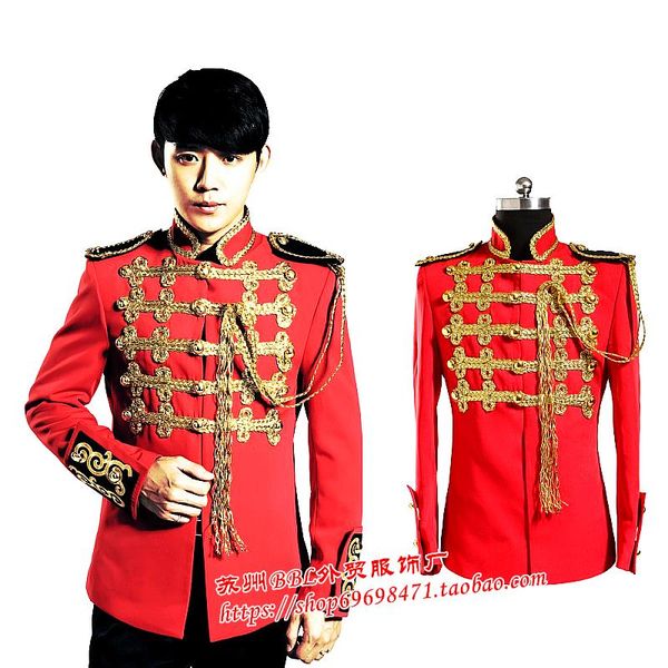 men's trench coats s~5xl 2021 clothing embroidery badges collar costume nightclub singers suit singer costumes, Tan;black
men's trench coats s~5xl 2021 clothing embroidery badges collar costume nightclub singers suit singer costumes, Tan;black