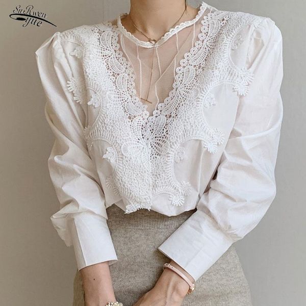 women's blouses & shirts office ladies blouse lace pullover black and white blouseoveralls elegant korean spring long- sleeved blusas 1
women's blouses & shirts office ladies blouse lace pullover black and white blouseoveralls elegant korean spring long- sleeved blusas 1