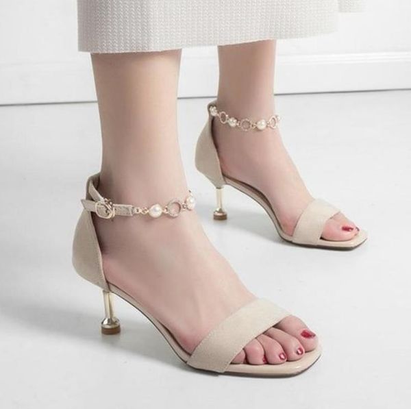 sandals 2021 fashion summer thin heels women ankle strap buckle shoes string bead casual sexy, Black
sandals 2021 fashion summer thin heels women ankle strap buckle shoes string bead casual sexy, Black
