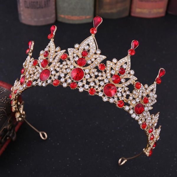 hair clips & barrettes baroque vintage crystal bridal tiaras red crowns women rhinestone party pageant diadem wedding accessories african je, Golden;silver
hair clips & barrettes baroque vintage crystal bridal tiaras red crowns women rhinestone party pageant diadem wedding accessories african je, Golden;silver