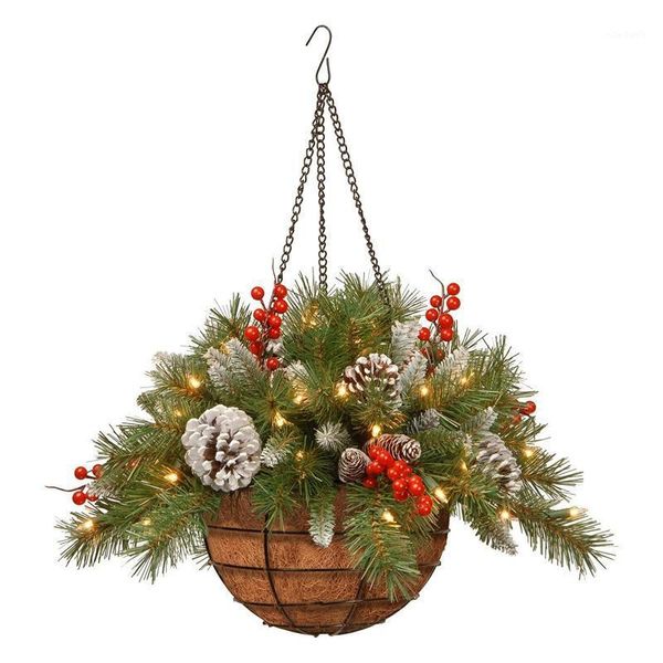 christmas decorations artificial hanging basket flocked with mixed and white led lights ornament xmas decor navidad
christmas decorations artificial hanging basket flocked with mixed and white led lights ornament xmas decor navidad