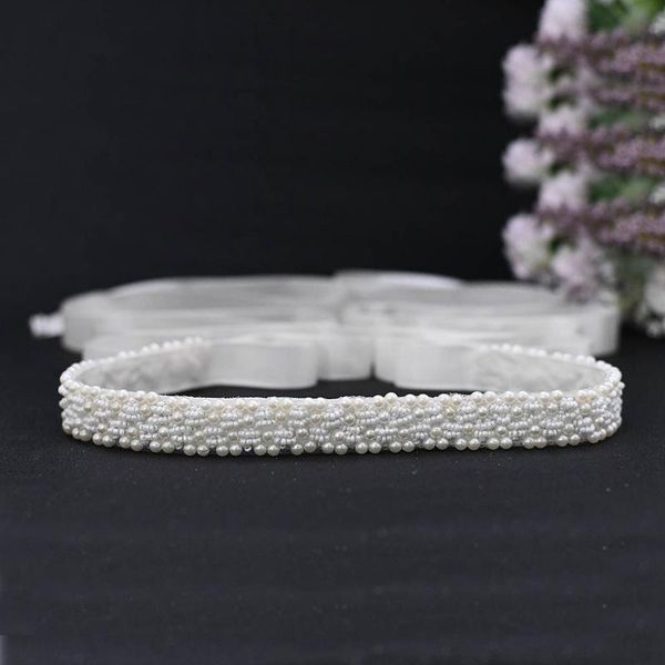 wedding sashes elegant pearls bridal belts for women beaded sash pearl belt accessories waistband, White
wedding sashes elegant pearls bridal belts for women beaded sash pearl belt accessories waistband, White