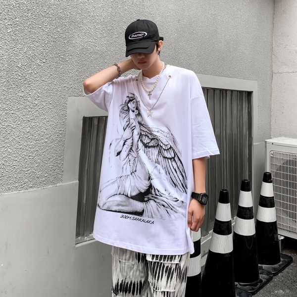 2021 men&women tee summer fashion round neck short sleeve trend letter printing breathable t-shirt size :m-3xl 04, White;black
2021 men&women tee summer fashion round neck short sleeve trend letter printing breathable t-shirt size :m-3xl 04, White;black