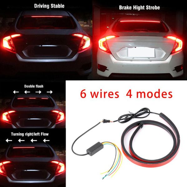 emergency lights 100cm car styling brake light high rear additional sstrip led unverisal auto flexible accessorie
emergency lights 100cm car styling brake light high rear additional sstrip led unverisal auto flexible accessorie