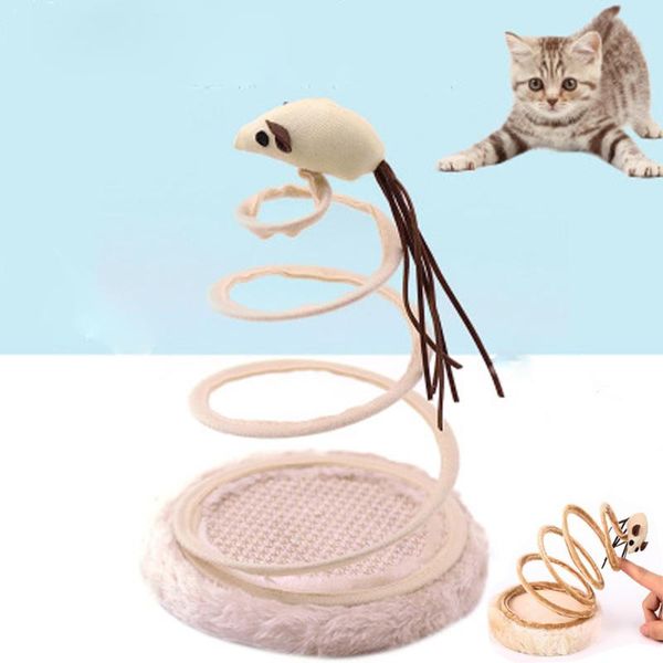 cat toys pet plush spring mouse cute playing for cats kitten spiral funny toy scratcher plate gatos
cat toys pet plush spring mouse cute playing for cats kitten spiral funny toy scratcher plate gatos