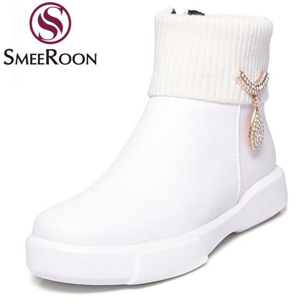 boots smeeroon charm woman shoes fashion rhinestone decoration casual ankle side zipper campus round toe winter 2021, Black
boots smeeroon charm woman shoes fashion rhinestone decoration casual ankle side zipper campus round toe winter 2021, Black