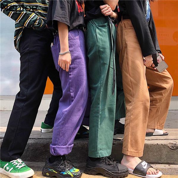 women's jeans neploe harajuku high waist female vintage zipper pockets pants korean casual bf women men wide leg trousers 80581, Blue
women's jeans neploe harajuku high waist female vintage zipper pockets pants korean casual bf women men wide leg trousers 80581, Blue