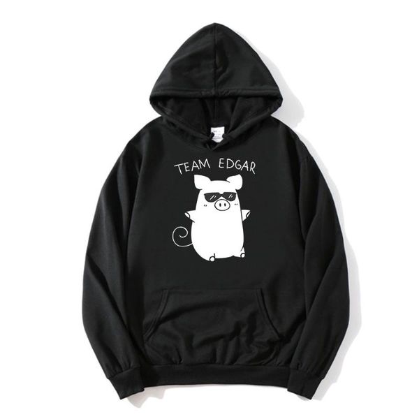 women's hoodies & sweatshirts paluten team edgar merch hoodie pullover, Black 
women's hoodies & sweatshirts paluten team edgar merch hoodie pullover, Black