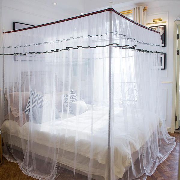 mosquito net romantic princess white lace canopy contain frame for twin full queen king bed
mosquito net romantic princess white lace canopy contain frame for twin full queen king bed