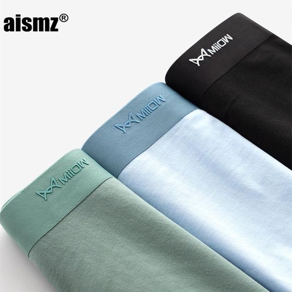 underpants aismz men's combed cotton underwear 3pcs/lot graphene antibacterial seamless men solid color boxer shorts breathable panties, Black;white
underpants aismz men's combed cotton underwear 3pcs/lot graphene antibacterial seamless men solid color boxer shorts breathable panties, Black;white