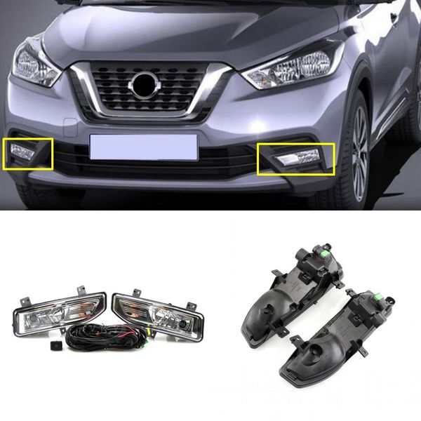 car fog lights front fog lamp light for nissan kicks 2017-2020 assembly kit (one pair)
car fog lights front fog lamp light for nissan kicks 2017-2020 assembly kit (one pair)