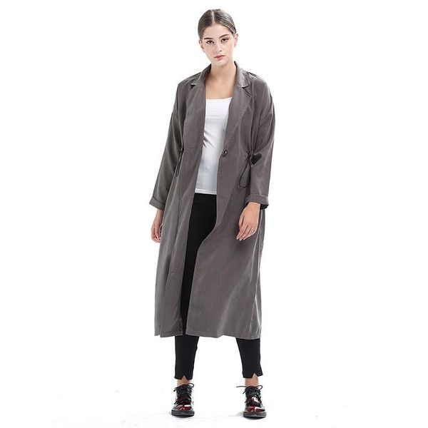 women's trench coats women windbreaker breasted waist long sleeve x-long turn down collar clothes streetwear casaco 6q1872, Tan;black
women's trench coats women windbreaker breasted waist long sleeve x-long turn down collar clothes streetwear casaco 6q1872, Tan;black