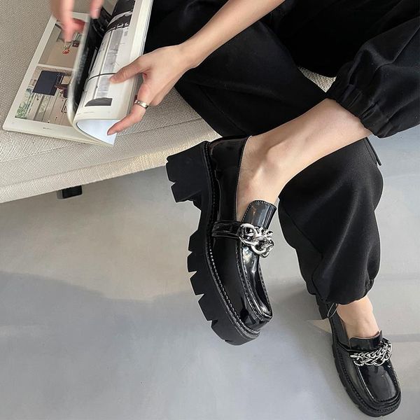 dress shoes small leather shoes, single women's platform high-quality high-heeled x873, Black
dress shoes small leather shoes, single women's platform high-quality high-heeled x873, Black