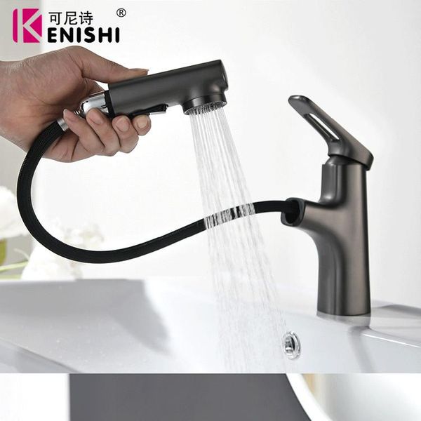 gun grey pull faucet copper rose gold basin faucet pull wash basin turn cold and water
gun grey pull faucet copper rose gold basin faucet pull wash basin turn cold and water