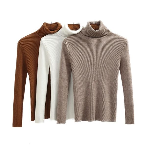 2021 new autumn winter women rib thick warm pullover and sweater knitted soft turtleneck female jumper 7uuw, White;black 
2021 new autumn winter women rib thick warm pullover and sweater knitted soft turtleneck female jumper 7uuw, White;black