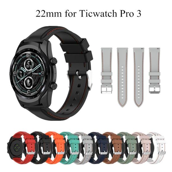 watch bands silicone band for ticwatch pro 3 strap replacement bracelet lite pro3 2021 gtx e2 s2 correa, Black;brown
watch bands silicone band for ticwatch pro 3 strap replacement bracelet lite pro3 2021 gtx e2 s2 correa, Black;brown