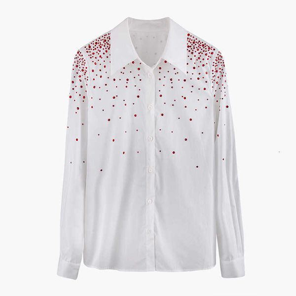 women's blouses & shirts sizes heavy collision perforation single breasted female sleeve shirt show fine s1021 joker pure color 2m4q, White
women's blouses & shirts sizes heavy collision perforation single breasted female sleeve shirt show fine s1021 joker pure color 2m4q, White