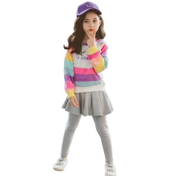 kids sport clothes rainbow hoodies + cake pants girls outfits letter sets patchwork children's clothing 6 8 10 12 14 210528, White
kids sport clothes rainbow hoodies + cake pants girls outfits letter sets patchwork children's clothing 6 8 10 12 14 210528, White