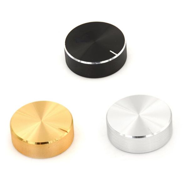 smart home control aluminum volume rotary knobs black silver gold for 6mm dia. knurled shaft potentiometer
smart home control aluminum volume rotary knobs black silver gold for 6mm dia. knurled shaft potentiometer