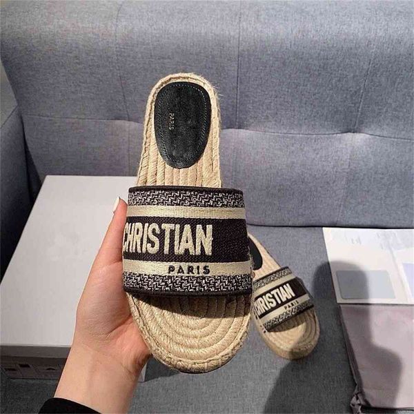 80% off outlet store family fisherman's shoes summer new canvas embroidered slippers straw woven sandals leisure women's slippers, Black
80% off outlet store family fisherman's shoes summer new canvas embroidered slippers straw woven sandals leisure women's slippers, Black