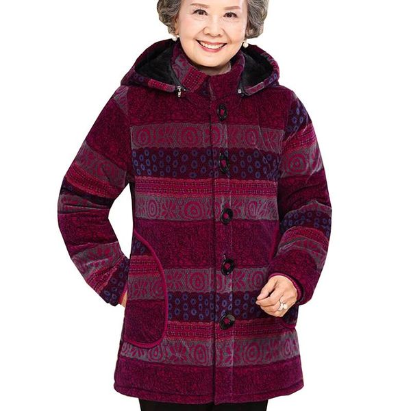 women's trench coats 2021 middle-aged women parka padded jacket winter mother's coat hooded thickening warm printed cotton-wadded, Tan;black
women's trench coats 2021 middle-aged women parka padded jacket winter mother's coat hooded thickening warm printed cotton-wadded, Tan;black