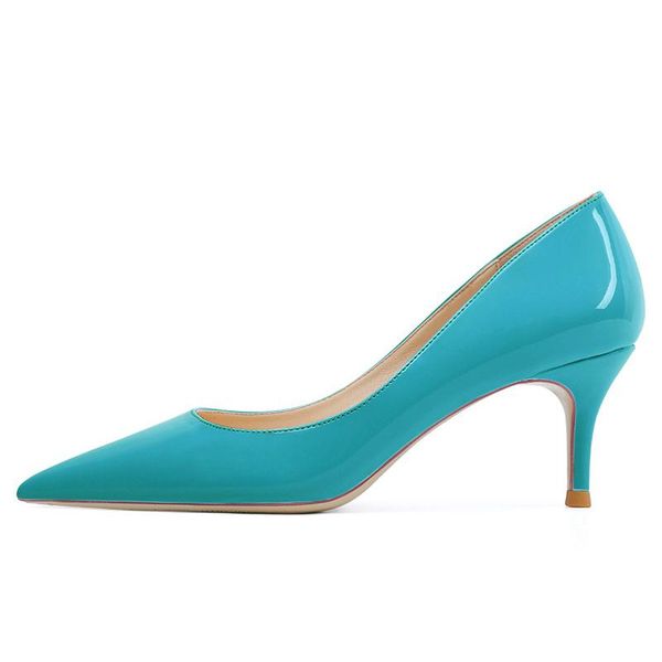 dress shoes women's classic bridal wedding pointed toe 6cm pumps thin high heels red patent leather lady big size o0010, Black
dress shoes women's classic bridal wedding pointed toe 6cm pumps thin high heels red patent leather lady big size o0010, Black