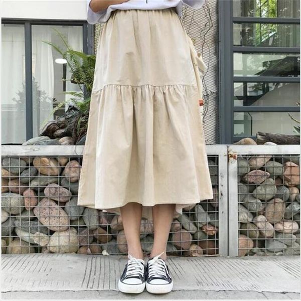 plus size pants preppy style women cotton linen skirt 2021 summer solid ruffles sweet girl casual loose vestido bottoms l-7xl, Black
plus size pants preppy style women cotton linen skirt 2021 summer solid ruffles sweet girl casual loose vestido bottoms l-7xl, Black