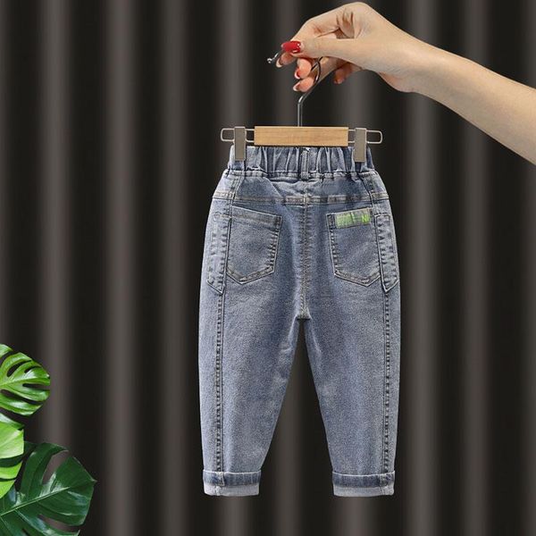 jeans 2021 fashion boys spring and autumn children's clothing kids letter blue denim pants girls 2-6y
jeans 2021 fashion boys spring and autumn children's clothing kids letter blue denim pants girls 2-6y