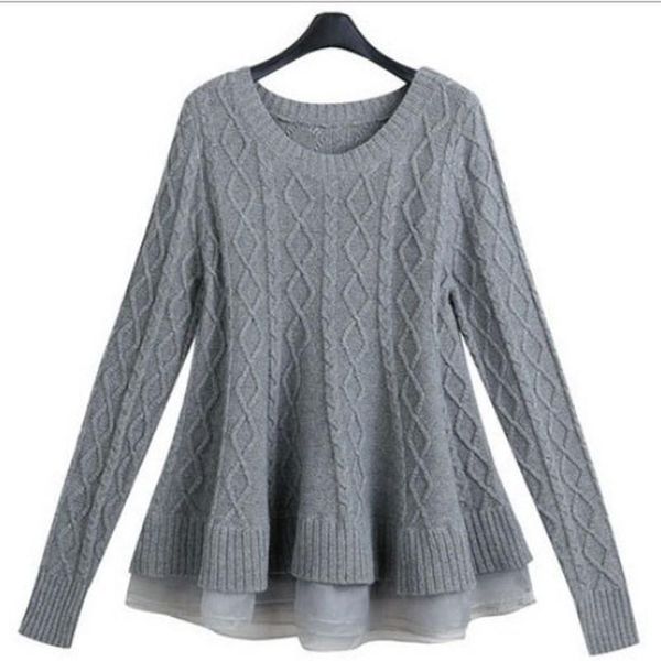women's sweaters womens winter dress autumn fashion loose pullover sweater for women hem lace long sleeve dresse woman, White;black
women's sweaters womens winter dress autumn fashion loose pullover sweater for women hem lace long sleeve dresse woman, White;black