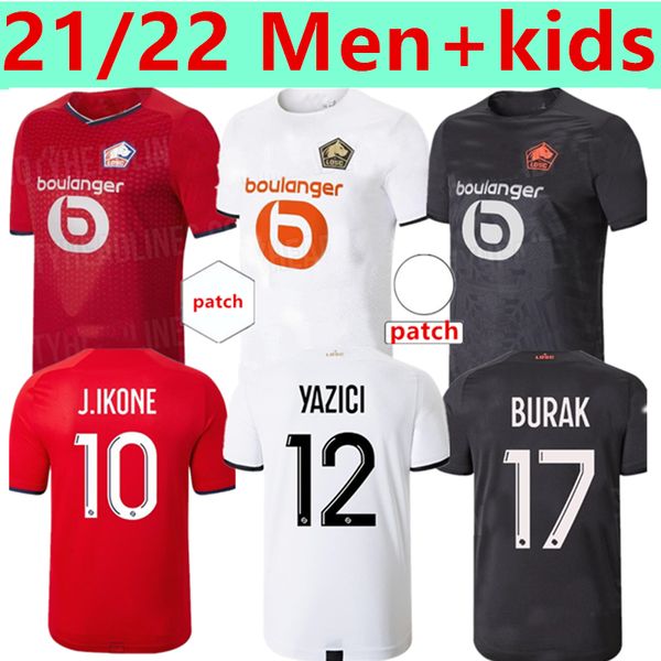 losc lille 21 22 soccer jerseys david fonte bamba yazici football shirt olympique jikone 10 maillot kids kit, Black;yellow
losc lille 21 22 soccer jerseys david fonte bamba yazici football shirt olympique jikone 10 maillot kids kit, Black;yellow