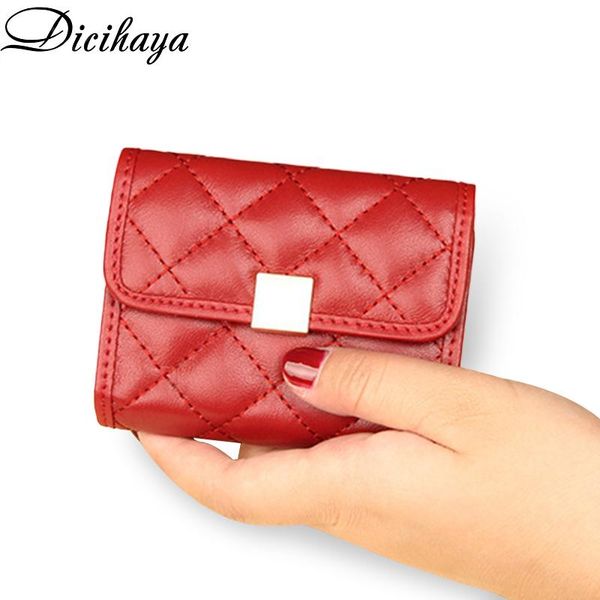 card holders dicihaya short women genuine leather sheepskin organ bag ladies lingge coin purse multifunctional multi-card id holder, Brown;gray
card holders dicihaya short women genuine leather sheepskin organ bag ladies lingge coin purse multifunctional multi-card id holder, Brown;gray