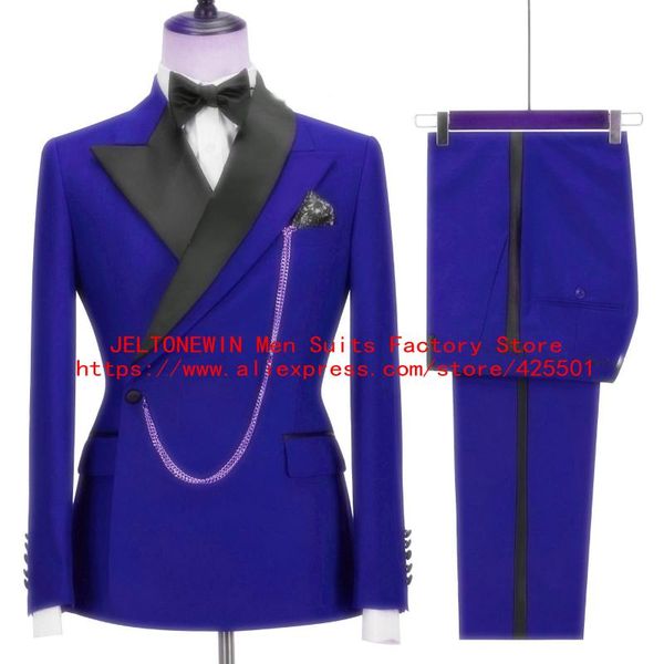 men's suits & blazers latest coat pant designs royal blue men suit double breasted blazer terno slim fit 2 pcs wedding tuxedo custom gr, White;black
men's suits & blazers latest coat pant designs royal blue men suit double breasted blazer terno slim fit 2 pcs wedding tuxedo custom gr, White;black