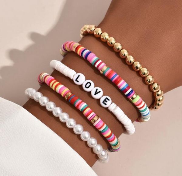 bohemian ethnic hamdmade multicolor bracelet sets for women fashion letters pearl beads bracelet couples boho jewelry gc535, Golden;silver
bohemian ethnic hamdmade multicolor bracelet sets for women fashion letters pearl beads bracelet couples boho jewelry gc535, Golden;silver